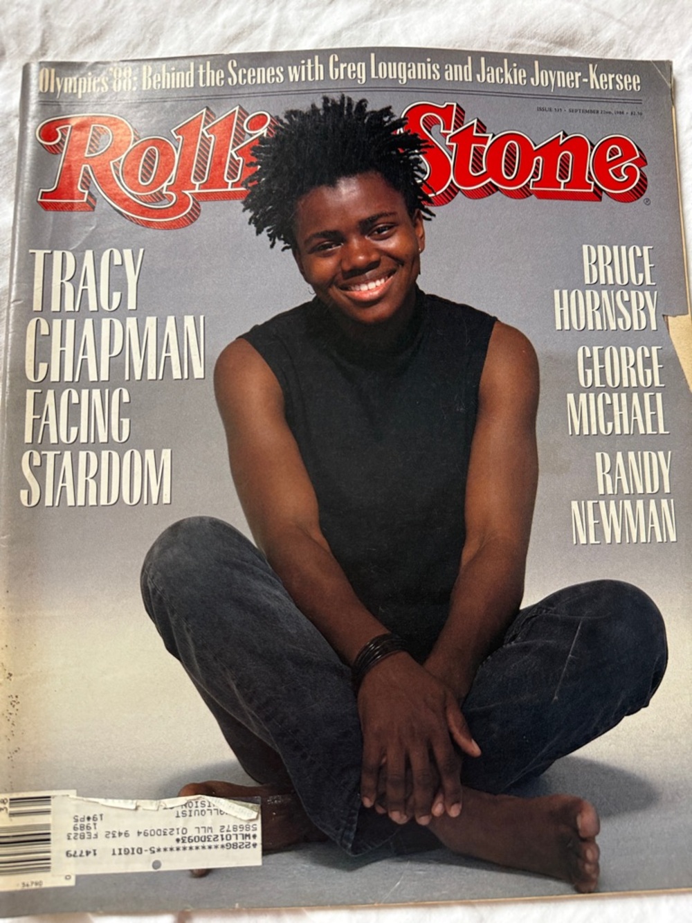 Rolling Stone Magazine - Tracy Chapman issue535 September 1988